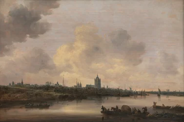 Prospect van de stad Arnhem